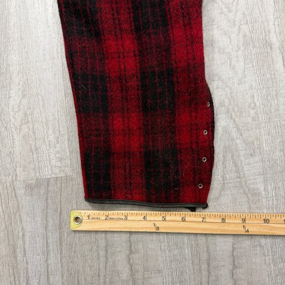 Vintage Mackinaw Emergency Garment Coat & Pants Set Red 1940s Wool Hunting Coat - Picture 16 of 16